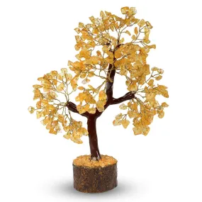350 Beads Natural Citrine Tree for Reiki Healing Vastu Correction Business Success and Increase Creativity (Color : Yellow)