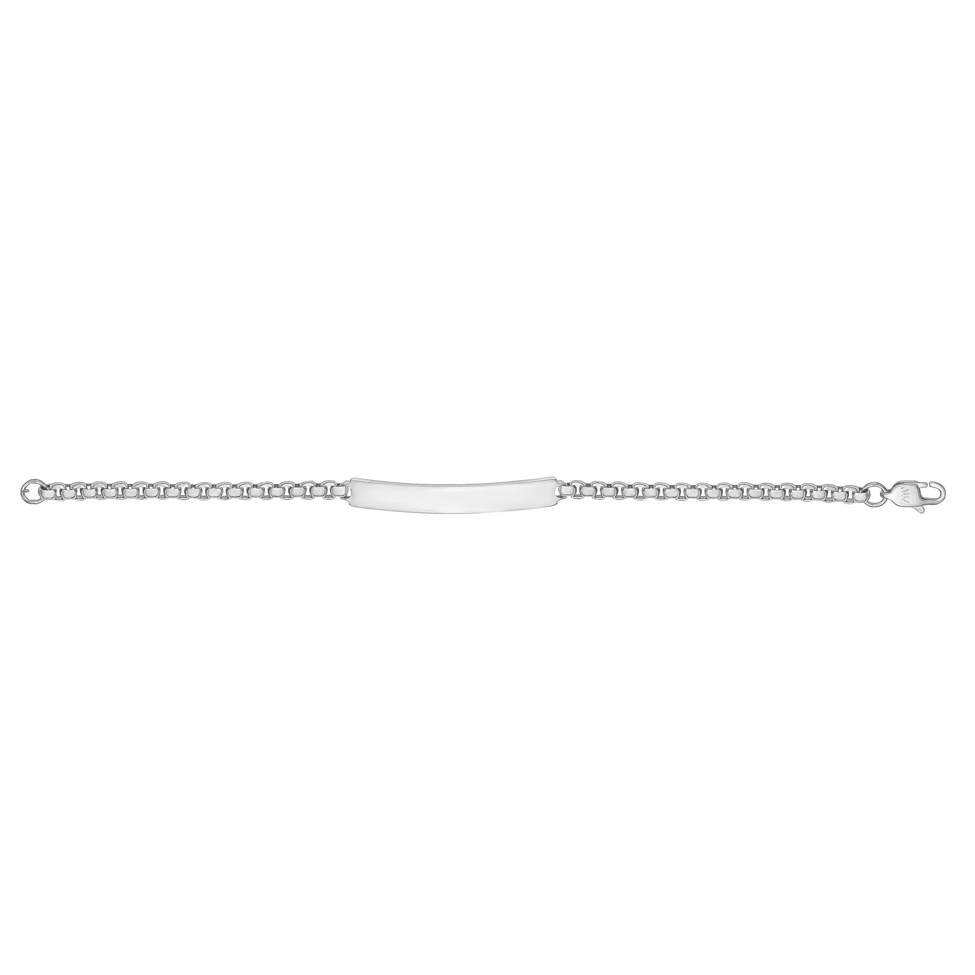4mm Round Box ID Bracelet