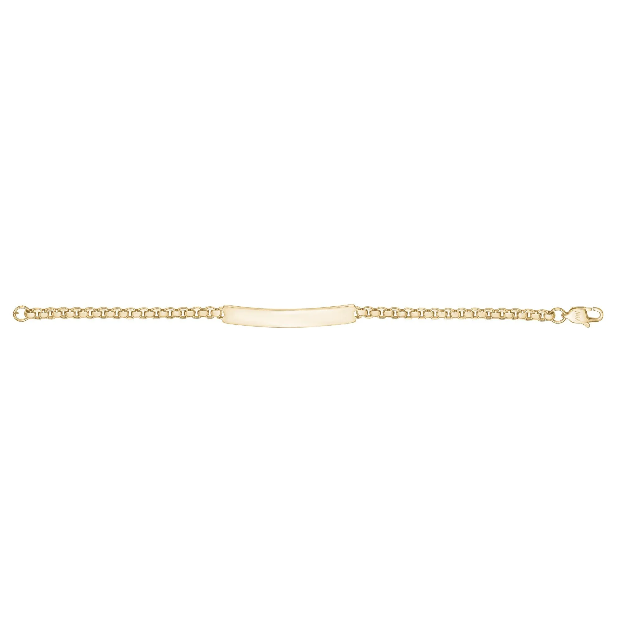 4mm Round Box ID Bracelet