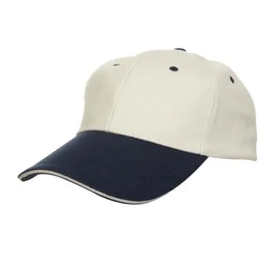6 Panel Cotton Brushed Cap