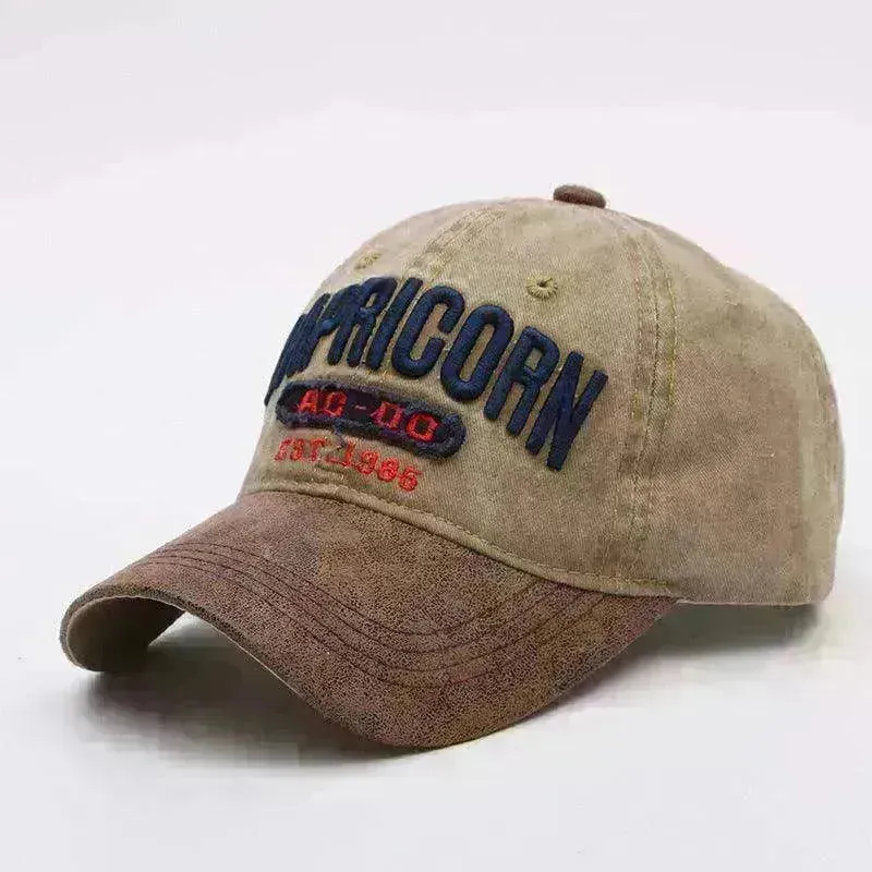 All Match Caps Washed Retro Fashion Old Sun Hats