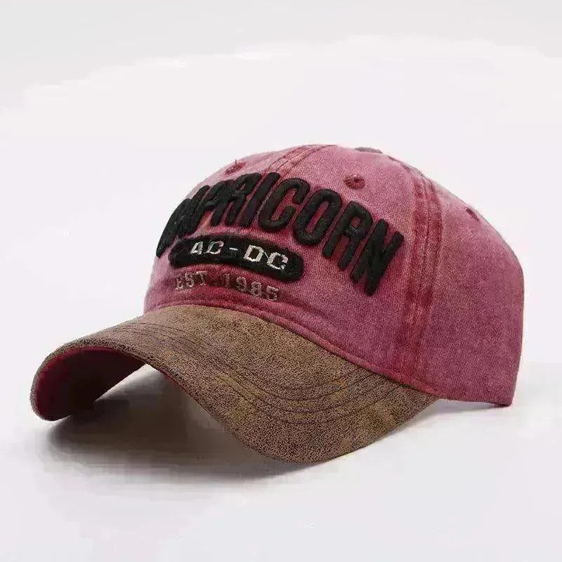 All Match Caps Washed Retro Fashion Old Sun Hats
