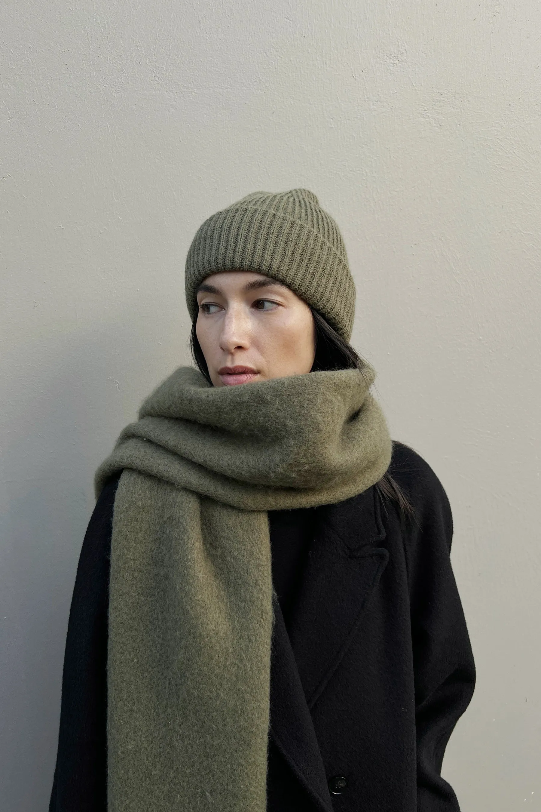 Alpaca Scarf With Tassels
