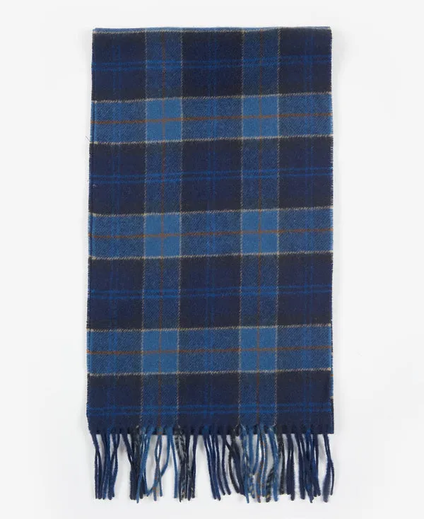 Barbour Lambswool Scarf - Midnight Tartan