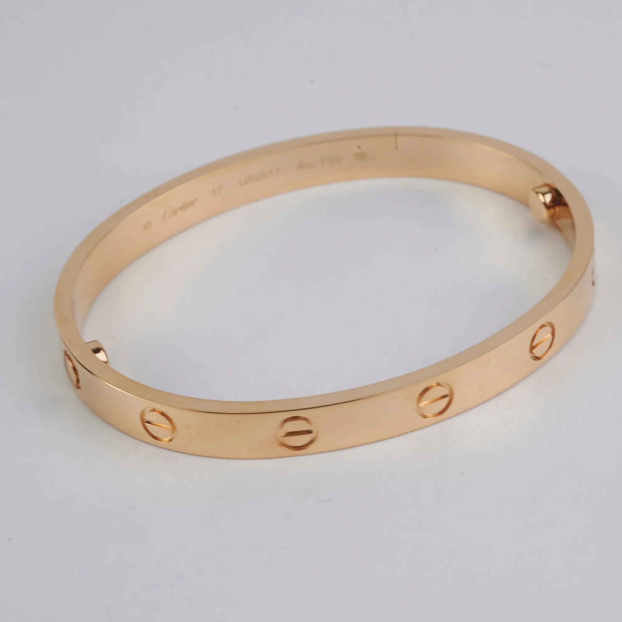 Cartier Love Bracelet Size 17 2023