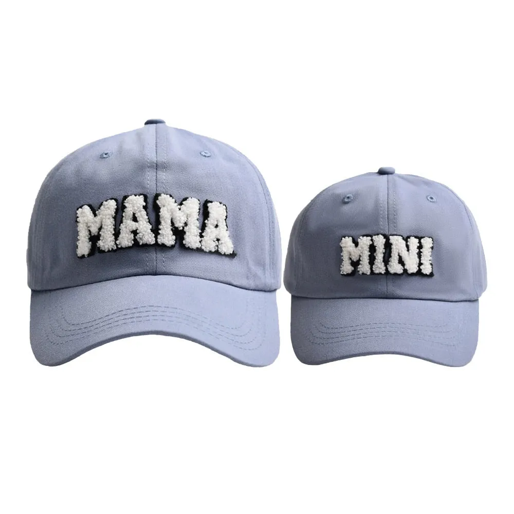 Cool Mama Mini Women Children Kids Cap Sets Spring Summer Outdoor Lady Female Boy Girls Baseball Cap For Women