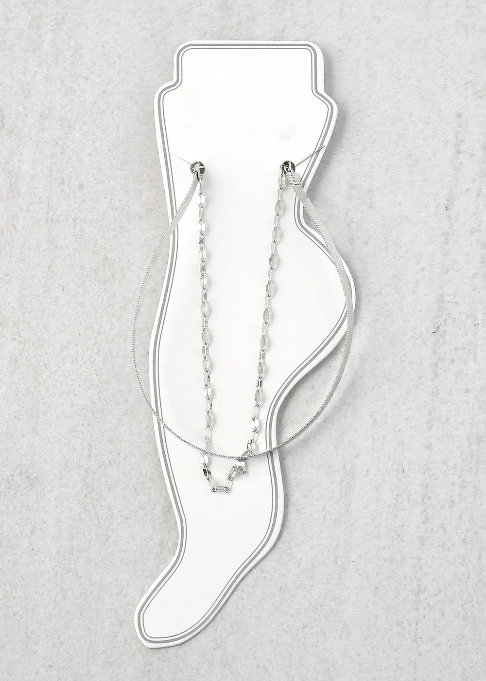 Double Layered Anklet