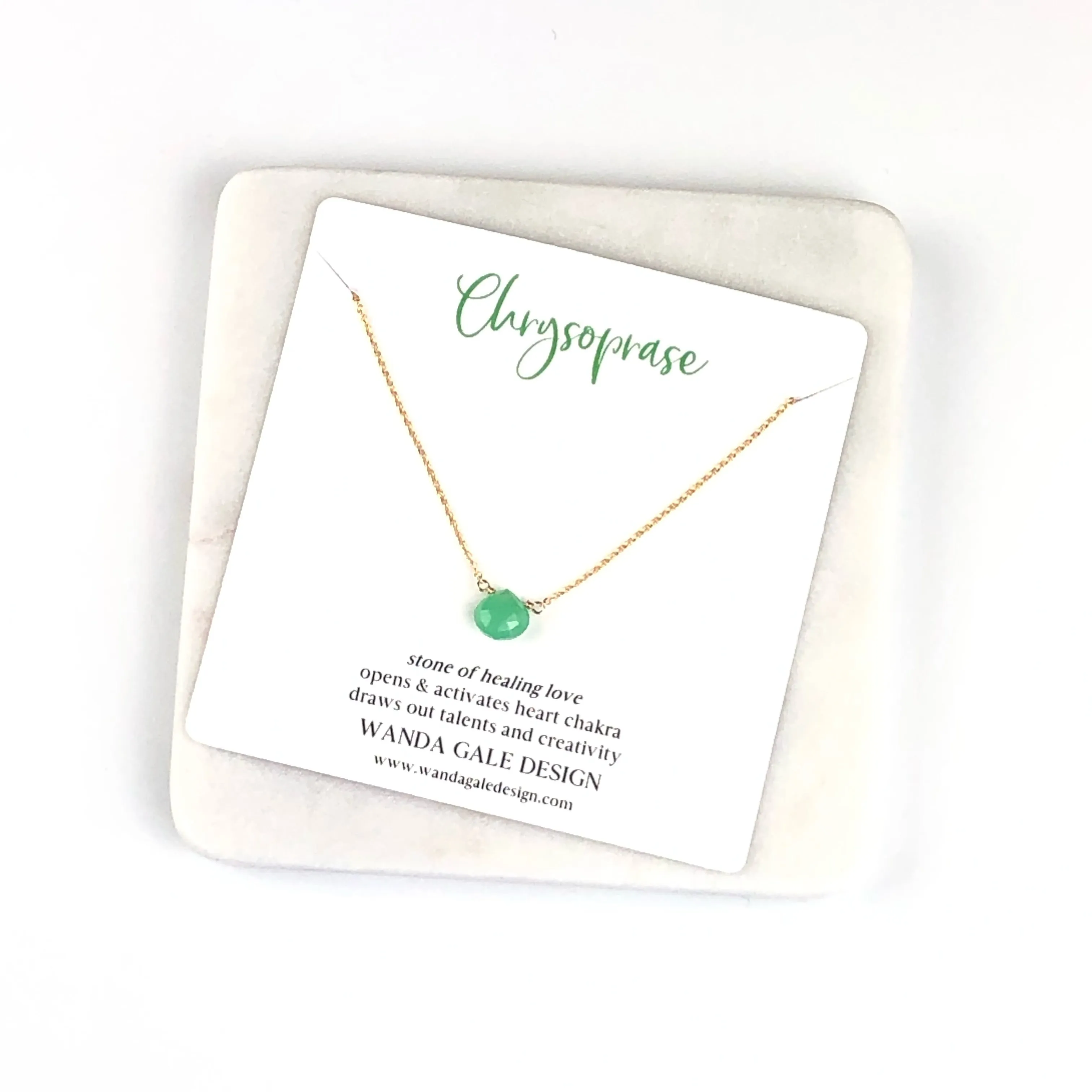 Energy stone necklace - Larimar