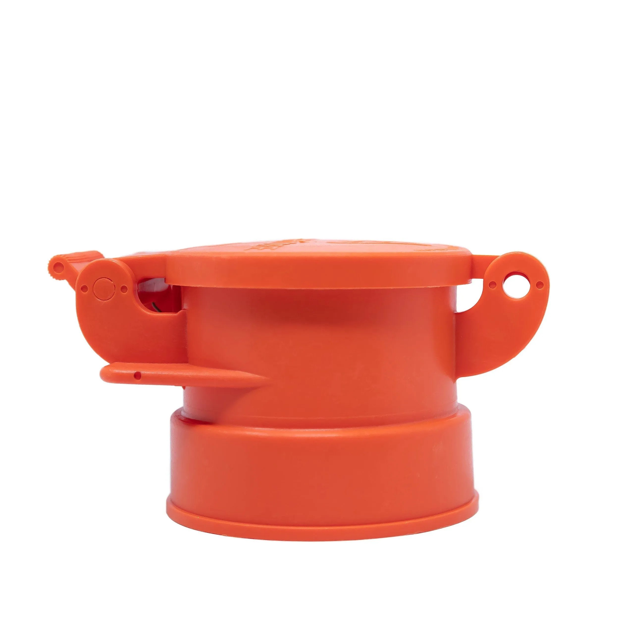 Enviro Design Products: FootLoose RV Site Sewer Cap, 4" Orange Female