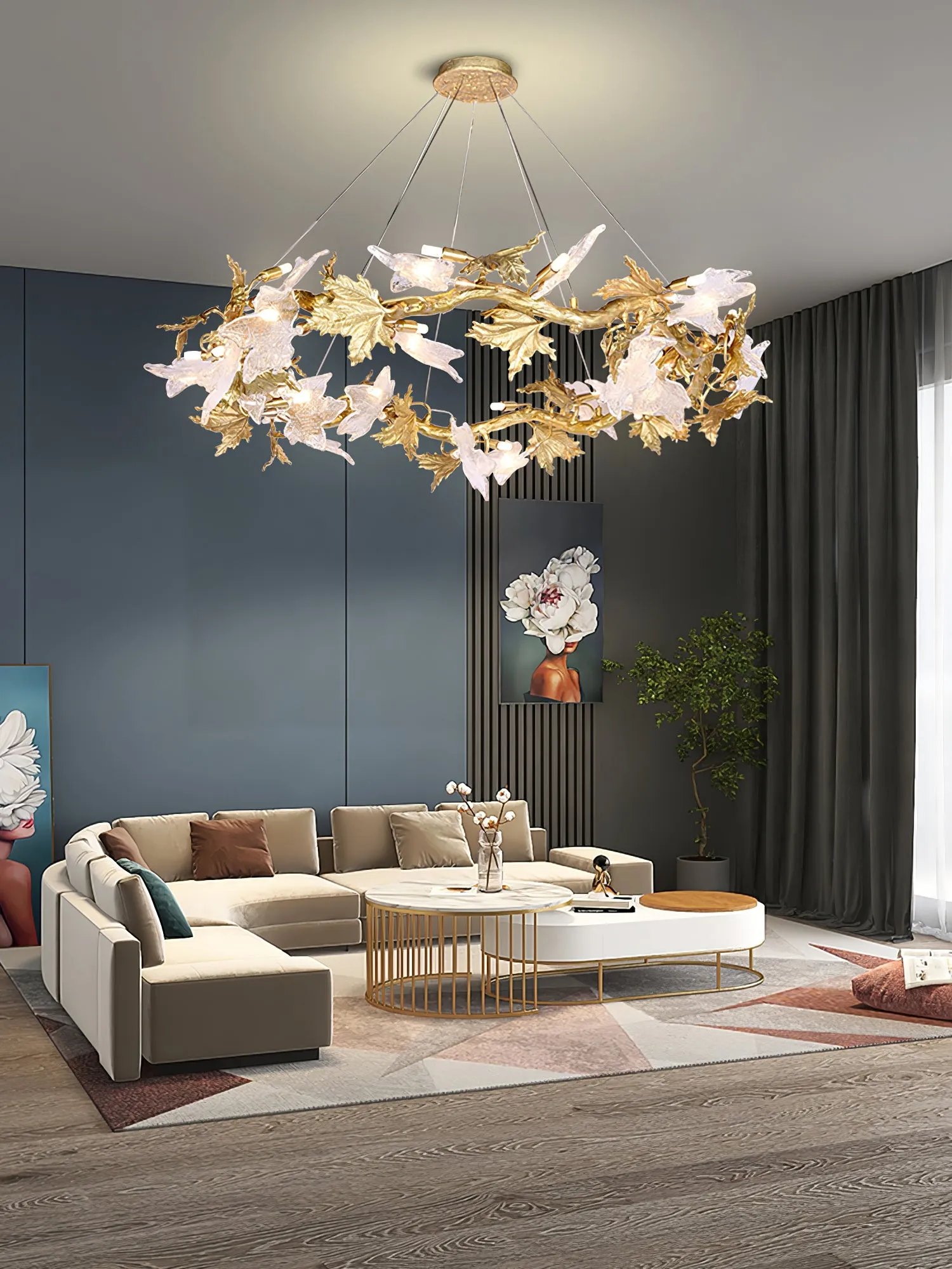 Folio Crown Chandelier