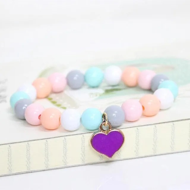 Glass Beads Bracelets For Kids