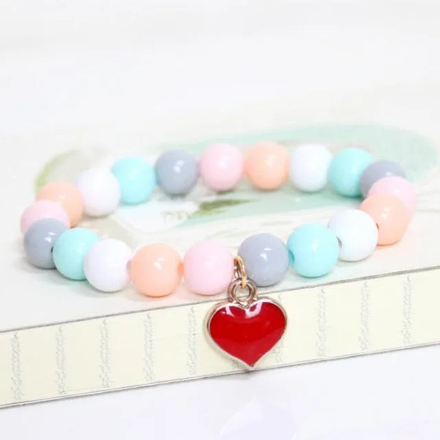 Glass Beads Bracelets For Kids