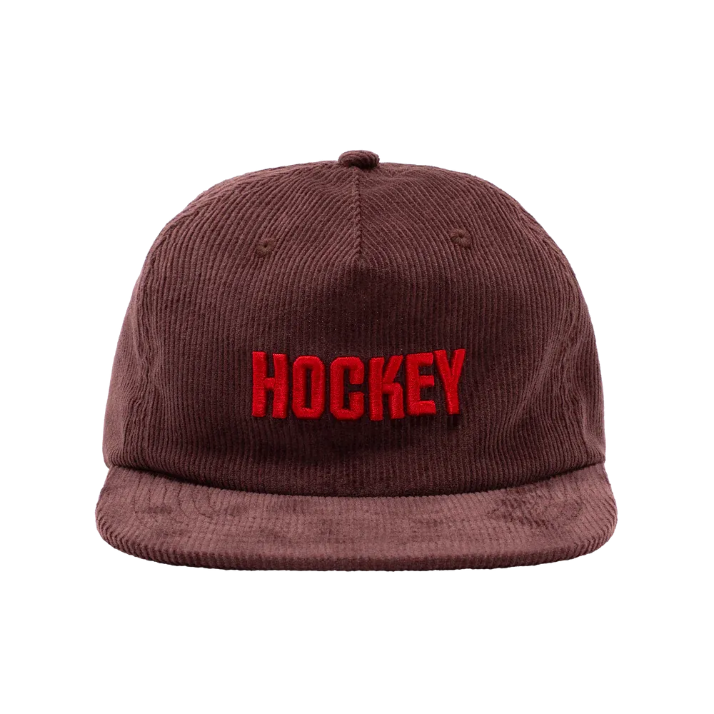 HOCKEY CORDUROY 5-PANEL BROWN