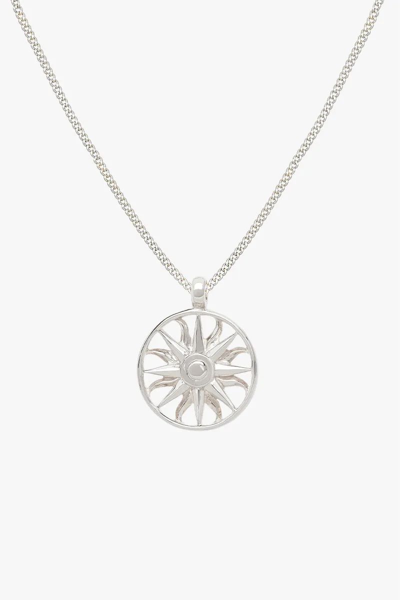 Ilios necklace silver