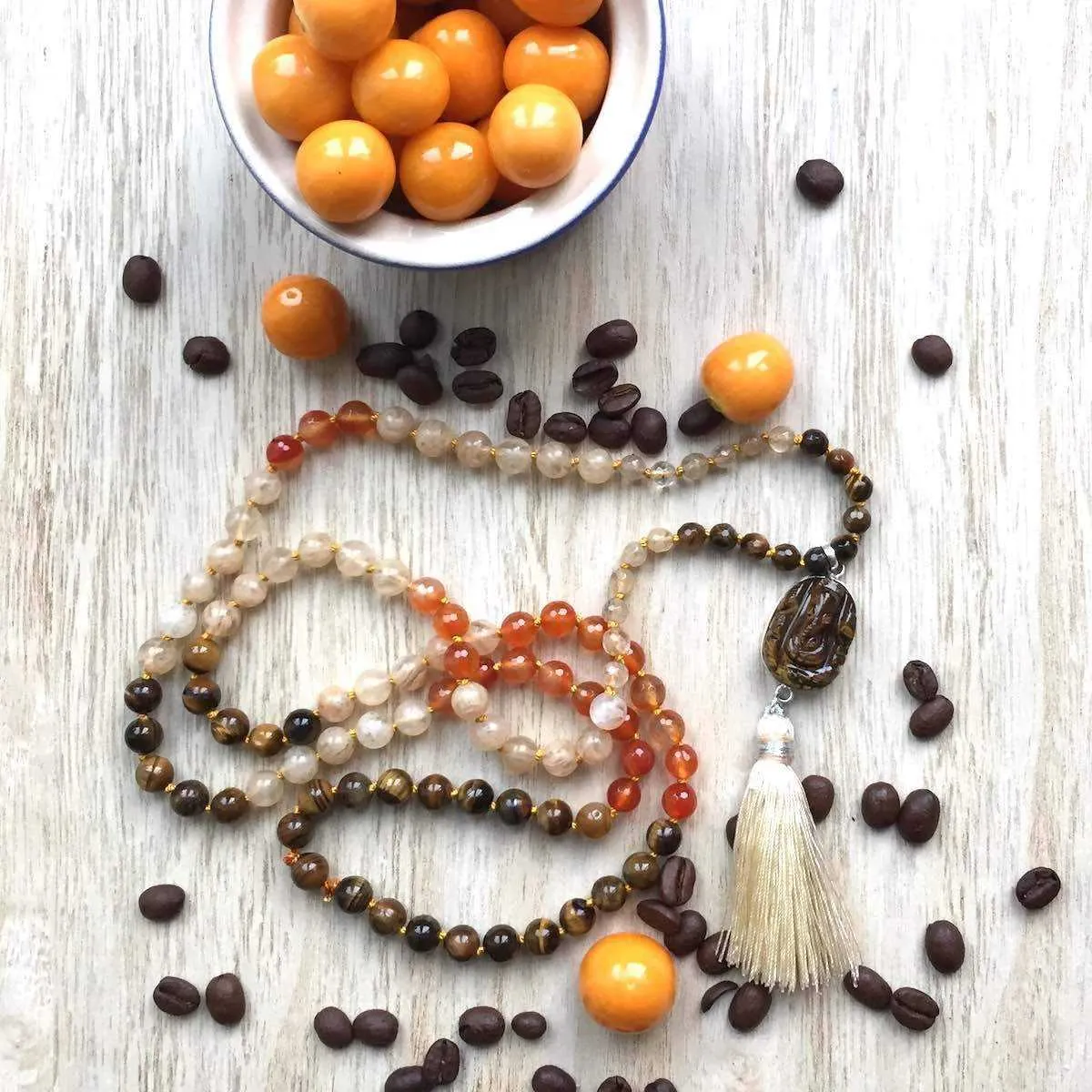 Inner Sun Gemstone Mala
