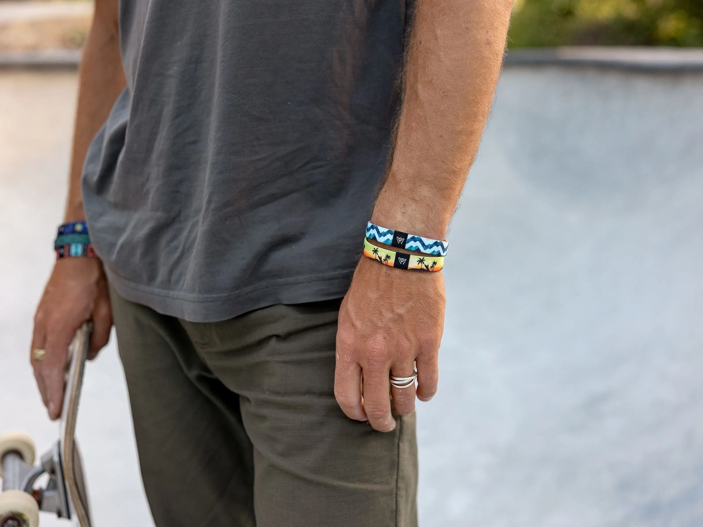 Luau Party Wristband Bracelet