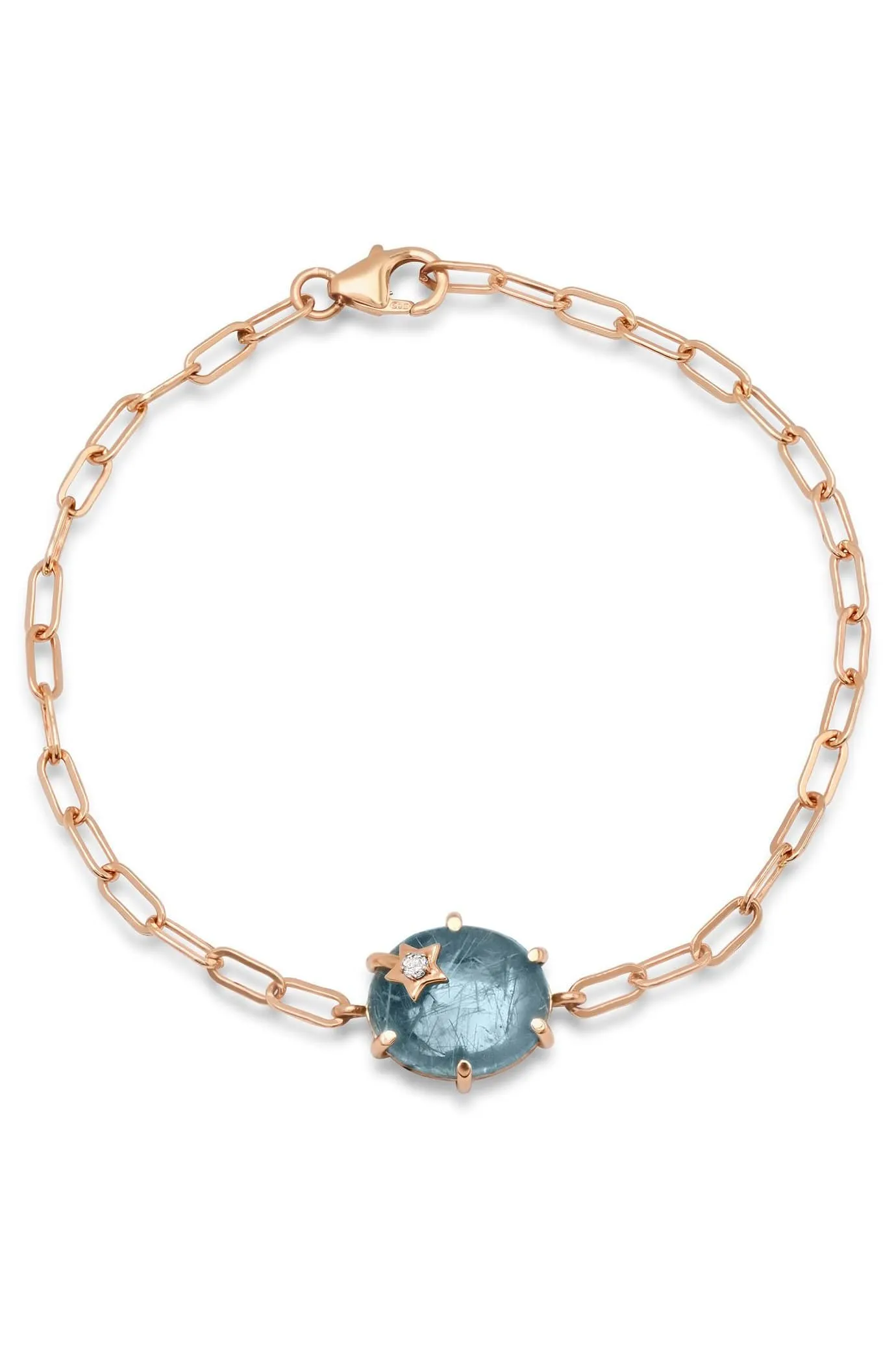 Mini Galaxy Blue Topaz Bracelet