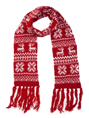 Red Christmas Scarf