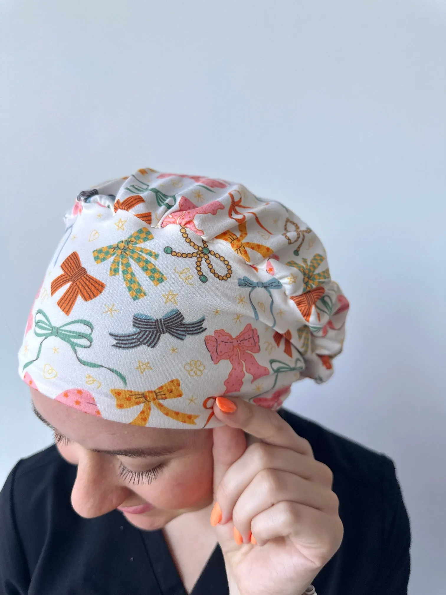 Scrub Hat - Bows