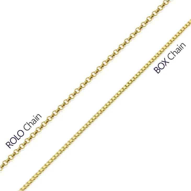 Sideways Initial Necklace