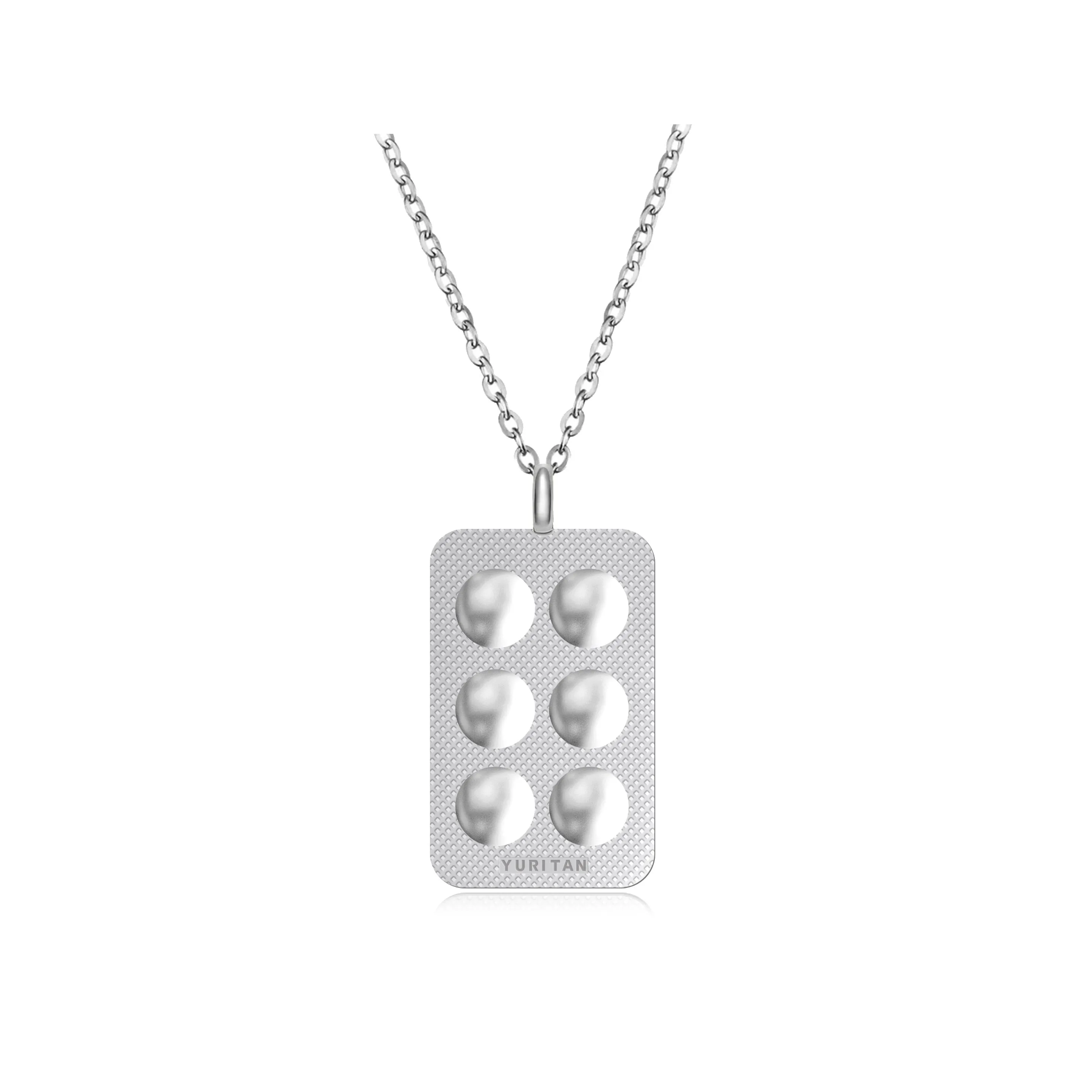 SIX PILL TABLET NECKLACE