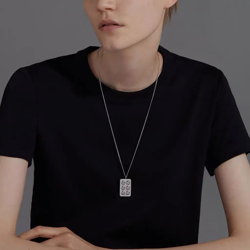 SIX PILL TABLET NECKLACE