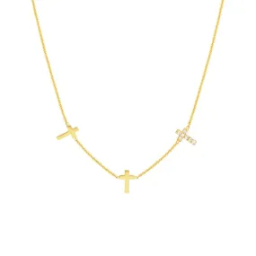 Station Cross Necklace