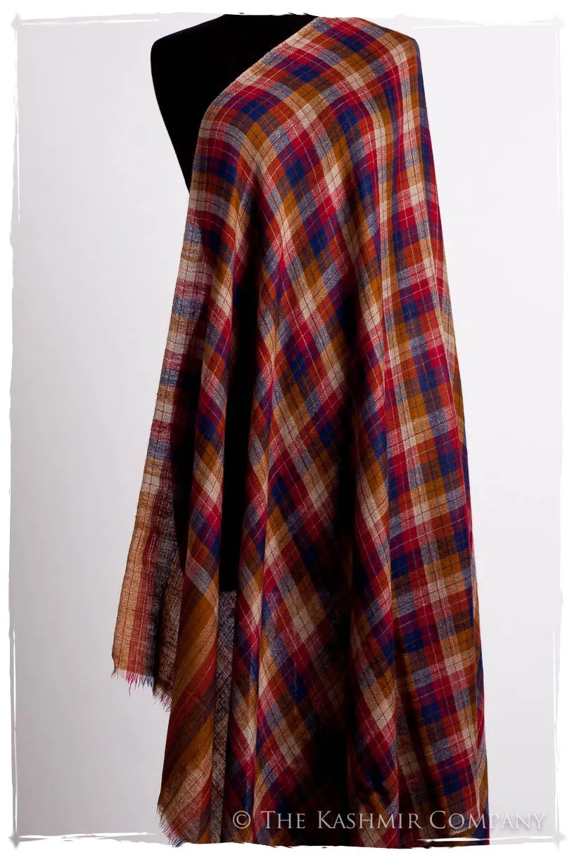 The Barnaby II - Handloom Cashmere Grand Shawl